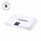 White rectangular box with Limited Edition text and registered packaging marks.
