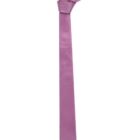 A lavender necktie with a knot at the top, displayed on a white background.