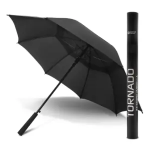 Black expandable umbrella