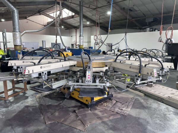 screen printing machines