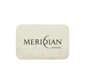 Charging cable sets printed with Meridian Lawyers logo