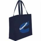 Dark blue tote bag with a large C logo and Cummins text.