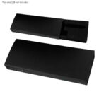 Twyla Gift Box: one open with foam insert, one closed for a sleek presentation.