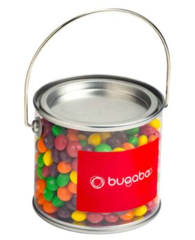 Skittles Stickered Candy Buckets 400g