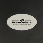 Dramasphere Academy logo on a black background.