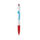White and red pen with Volante logo in blue text.