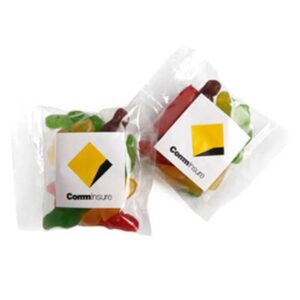 Jelly Babies Bag 50G - Branded Bags With Stickers