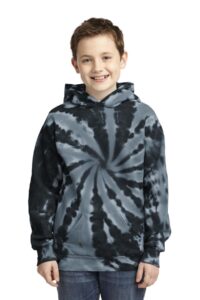 Port & Company Youth Tie-Dye Pullover Hooded Sweatshirts