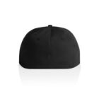 Black baseball cap shown from the back on a white background.
