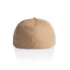 Tan baseball cap shown from the back on a white background.