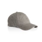 A gray baseball cap with a curved brim on a white background.