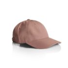 Light brown baseball cap with a curved brim on a white background.