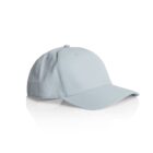 Light blue baseball cap on a white background with a slight shadow underneath.