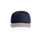 Navy blue cap with a light gray brim, shown on a white background.