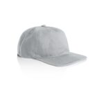 Plain light gray baseball cap on a white background.