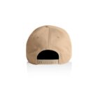 Beige baseball cap seen from the back, showing an adjustable snap closure.
