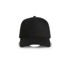 A plain black baseball cap on a white background.
