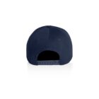 Navy blue baseball cap viewed from the back with an adjustable snapback closure.