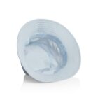 Light blue bucket hat shown from the inside, on a white background.