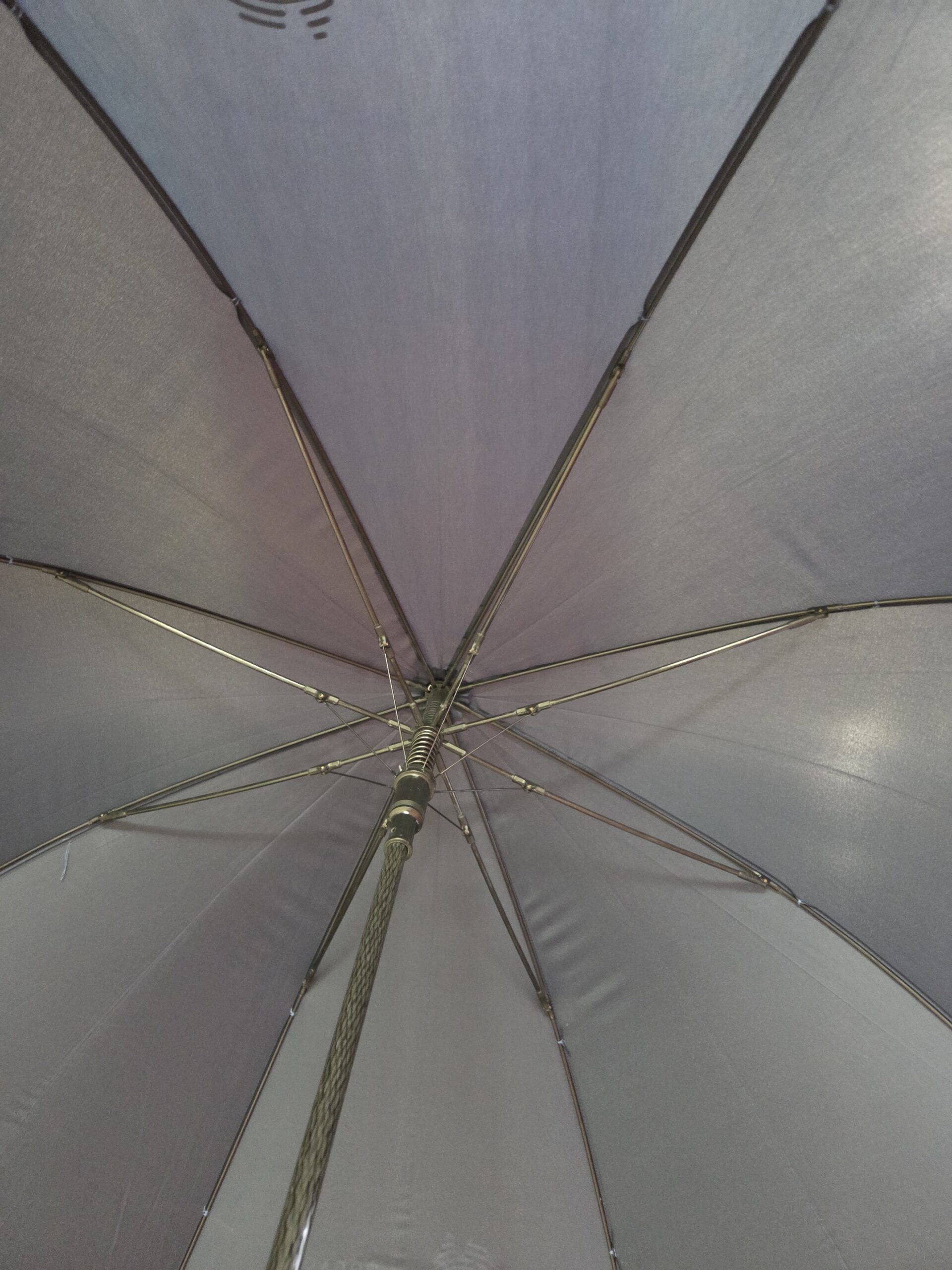 better view of the ribs of an umbrella
