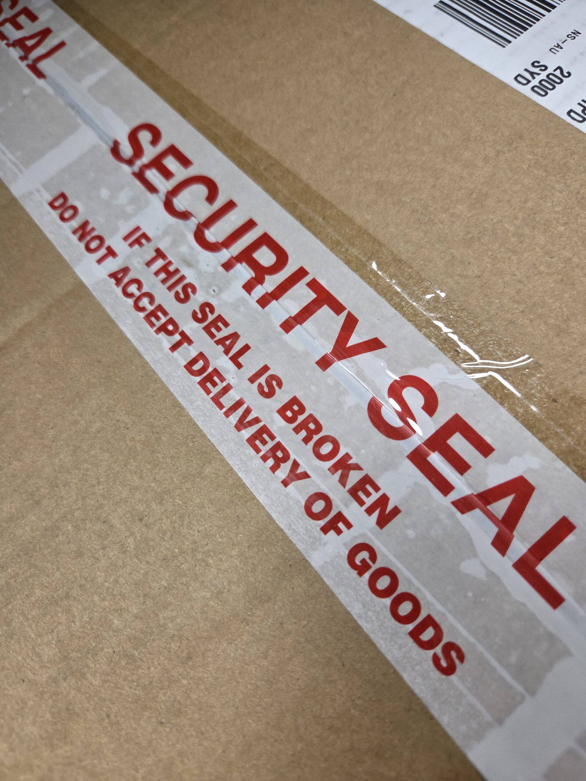 A sealing tape use for delivery packages