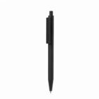 Black retractable ballpoint pen with a clip, shown on a white background.