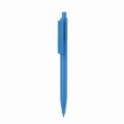 A blue retractable ballpoint pen with a clip, shown on a white background.