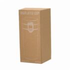 Brown box with Insulated Cup label and a simple cup illustration on the front.