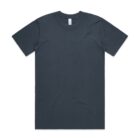 Plain dark gray short-sleeve t-shirt displayed on a white background.