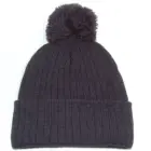 Acrylic Beanies with Pompon shown on a white background.