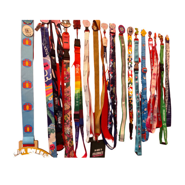 lanyards with different prints