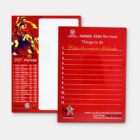 Two Magnetic Writing Whiteboards (210mm x 297mm) for fixtures or to-dos—just like notepads.