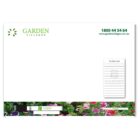 Promotional A3 Magnetic Whiteboard w/ Notepads, floral border, to-do list, marker included.
