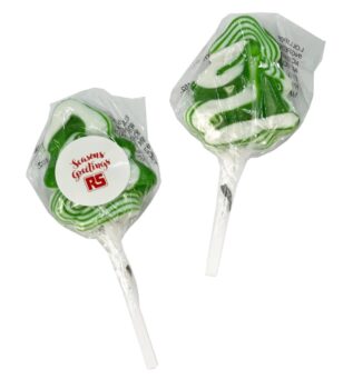 Branded Small Christmas Tree Lollipops