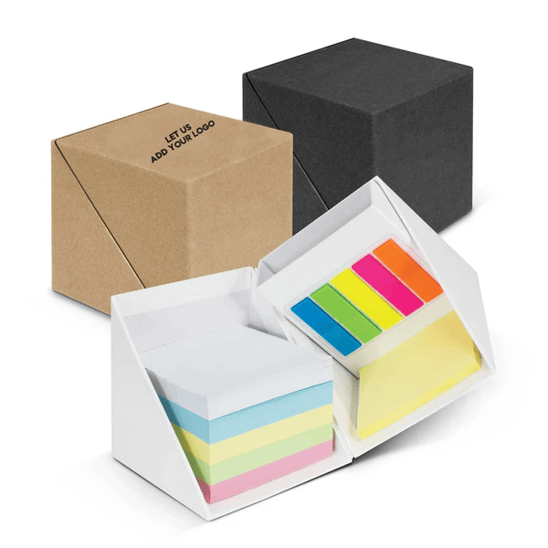 Cubes of sticky note bads