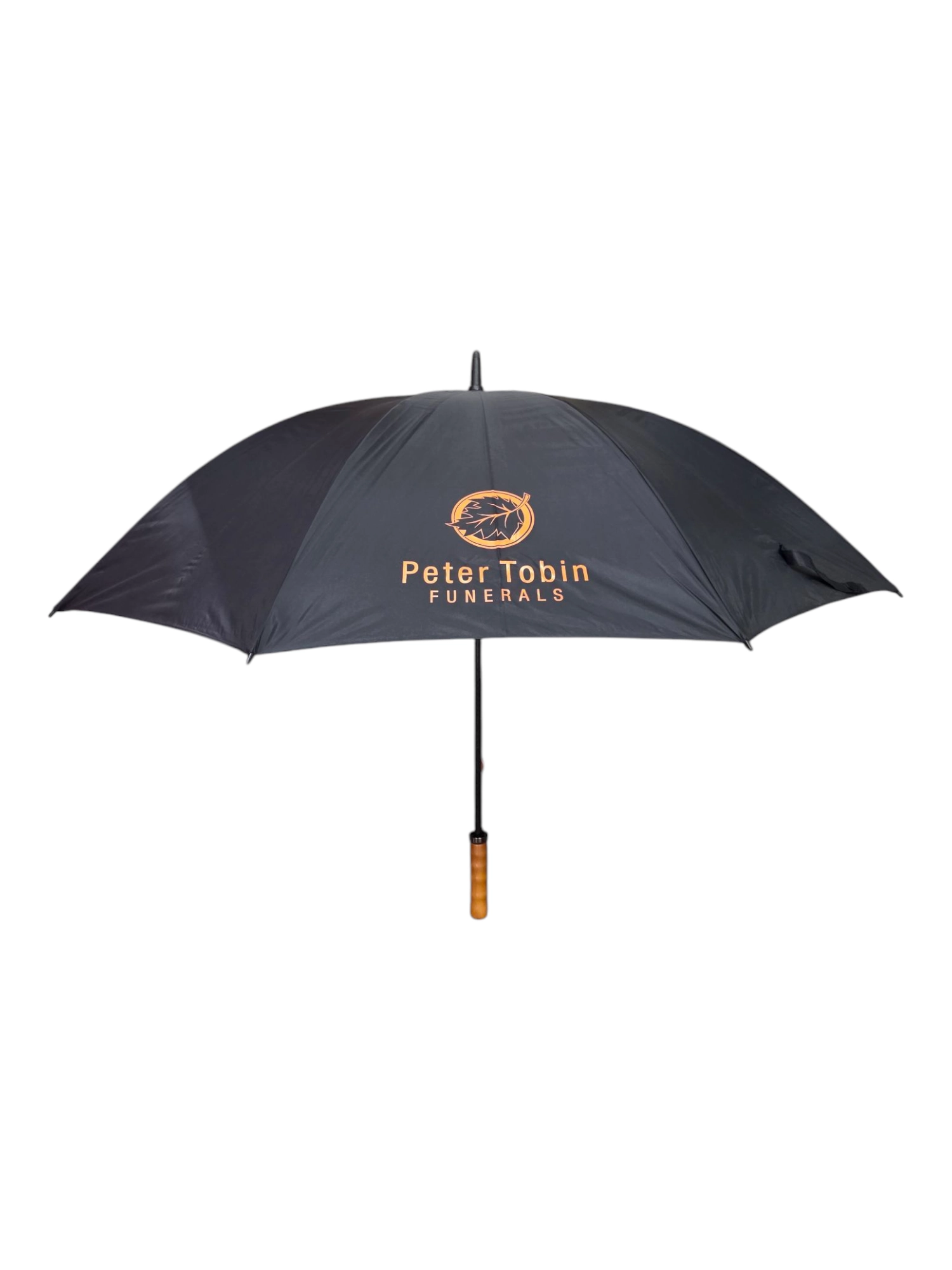 black eco umbrella