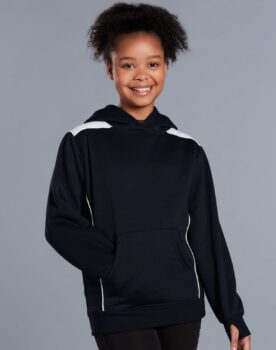 Kz Kids' Kangaroo Pocket Contrast Hoodies