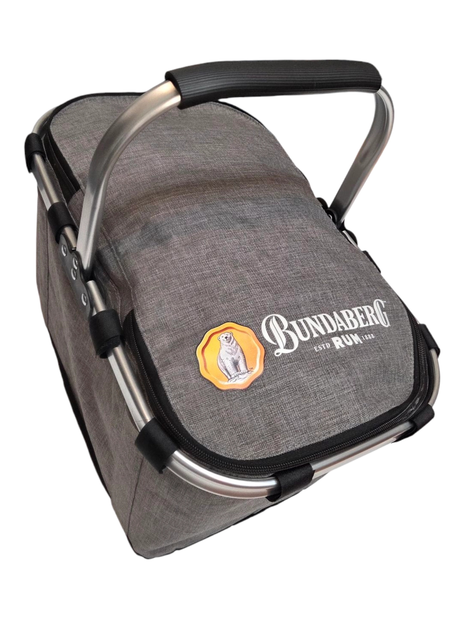 grey picnic bag