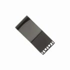 Black USB flash drive on a white background, shown at a diagonal angle.