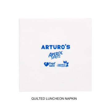 Branded Quilted Luncheon Napkins