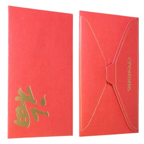 red packet with crestone logo