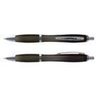 Two black Vistro Pen - Translucent, shown from side and top views with silver accents.