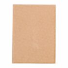 A plain, rectangular brown cardboard sheet against a white background.