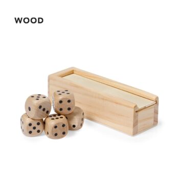 Atlantis Wood Dice Sets