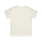 Plain white short-sleeve t-shirt shown from the back against a white background.