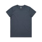 Plain dark gray short-sleeve t-shirt on a white background.
