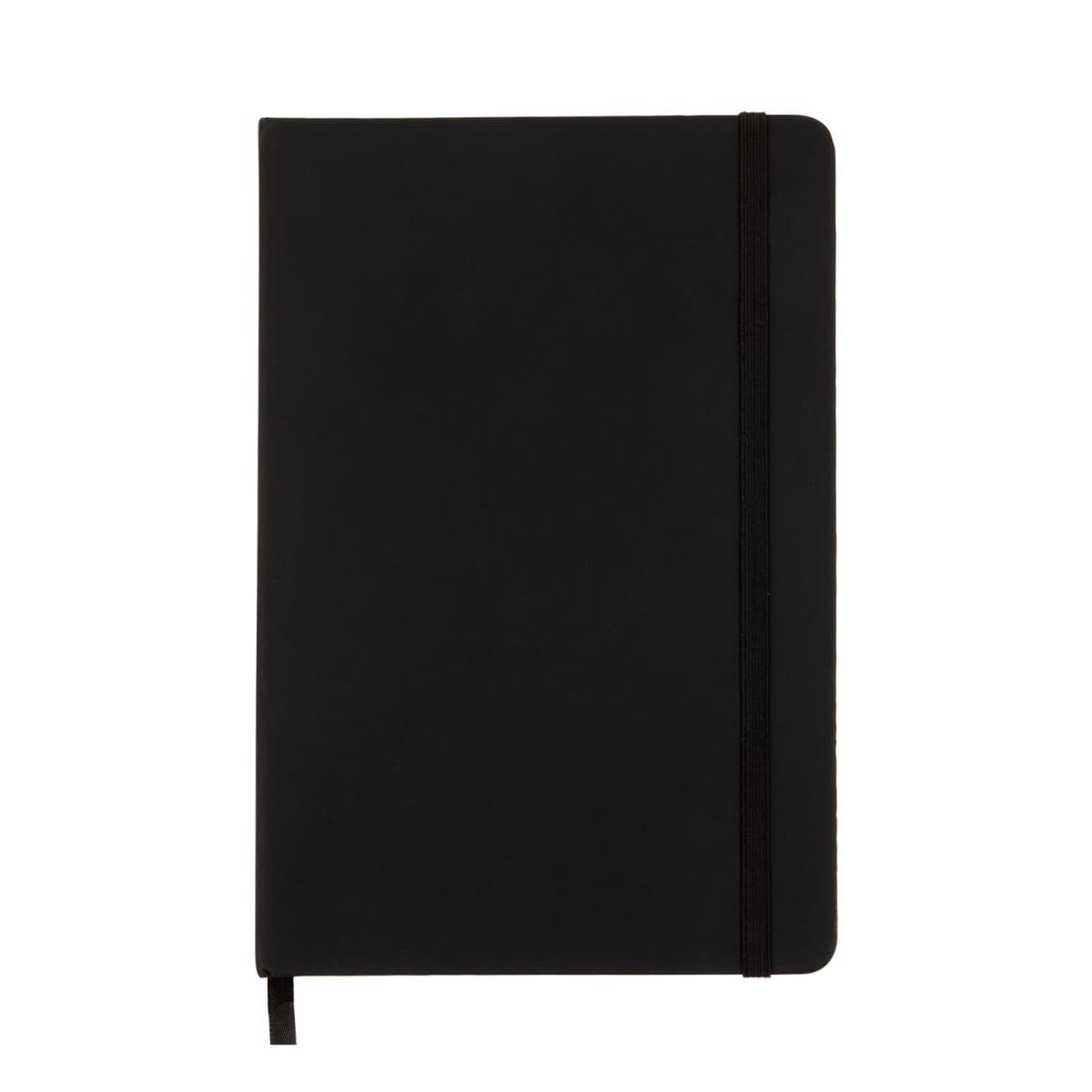 Ventura A5 Notebooks 96 Leaves with elastic band and ribbon bookmark on a white background.