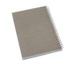 Everly A5 Full Colour Wiro Binding NoteBook, closed on a white background.