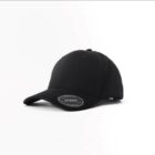 Classic 6-Panel Cotton Hats with sticker on brim, shown on a plain white background.