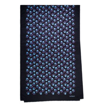 Cacharel French Hortense Navy Scraves - Long